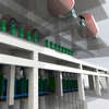 Pet Flake Recycling Polyester Staple Plant/ PSF خط إنتاج